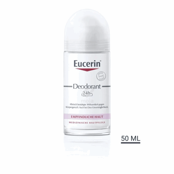 Slika proizvoda Eucerin DEO Roll-on dezodorans za osjetljivu kožu 50ml iz online apoteke Moja Farmacija - BIH