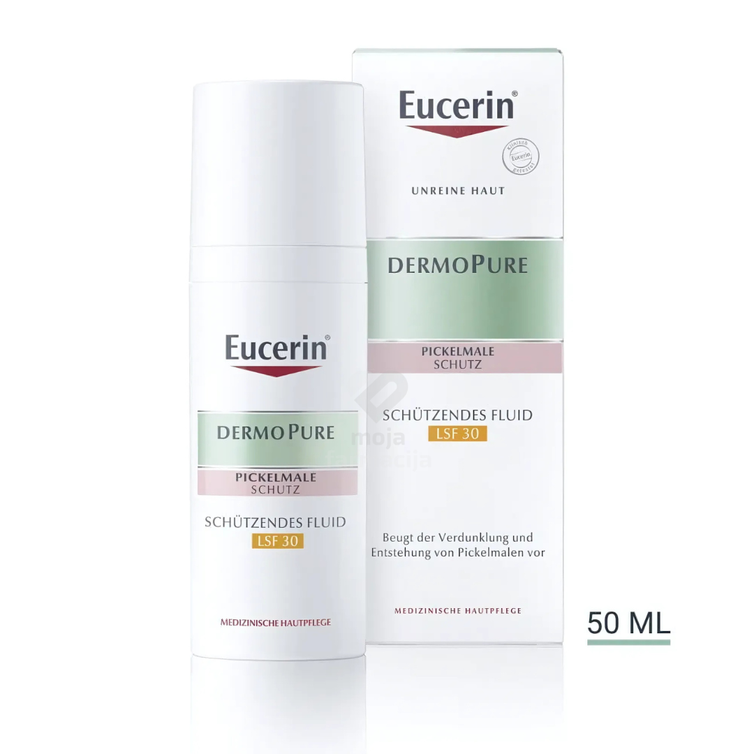 Slika proizvoda Eucerin DERMOPURE Protective Fluid SPF30 50ml iz online apoteke Moja Farmacija - BIH