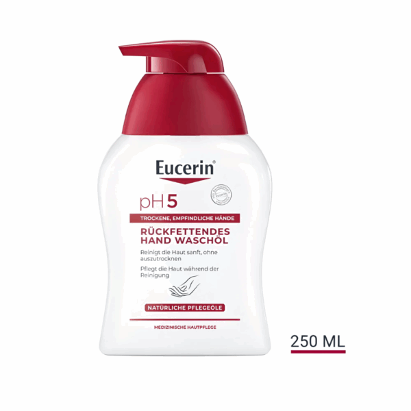 Slika proizvoda Eucerin pH5 uljno sredstvo za pranje ruku 250ml iz online apoteke Moja Farmacija - BIH