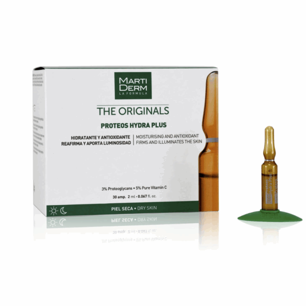 Slika proizvoda MartiDerm Proteos Hydra Plus ampule iz online apoteke Moja Farmacija - BIH