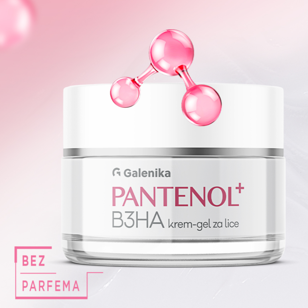 Slika proizvoda Pantenol + B3HA krem-gel za lice 50ml iz online apoteke Moja Farmacija - BIH