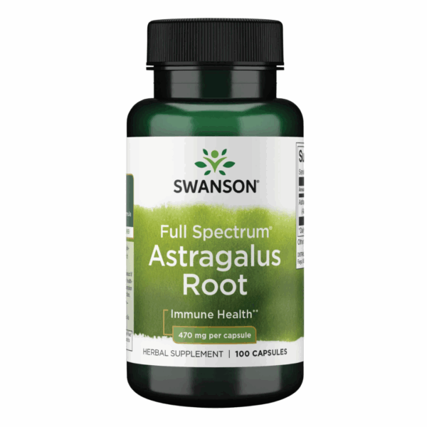 Slika proizvoda SWANSON Astragalus root 470mg iz online apoteke Moja Farmacija - BIH