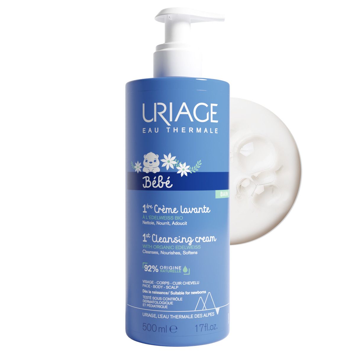 Slika proizvoda URIAGE Bebe Creme lavante -  pjenušava emulzija za pranje iz online apoteke Moja Farmacija - BIH