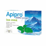 Slika proizvoda Apipro Ice Mint pastile a24 iz online apoteke Moja Farmacija - BIH