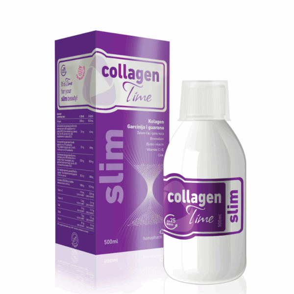 Slika proizvoda CollagenTime Slim 500ml iz online apoteke Moja Farmacija - BIH