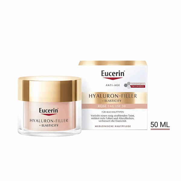 Slika proizvoda EUCERIN Hyaluron-Filler + Elasticity Rosé dnevna krema SPF30 50ml iz online apoteke Moja Farmacija - BIH