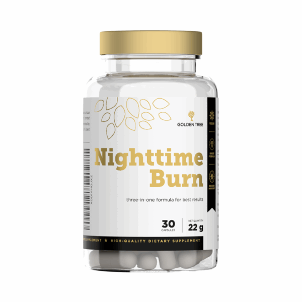 Slika proizvoda GOLDEN TREE Nighttime Burn kapsule iz online apoteke Moja Farmacija - BIH