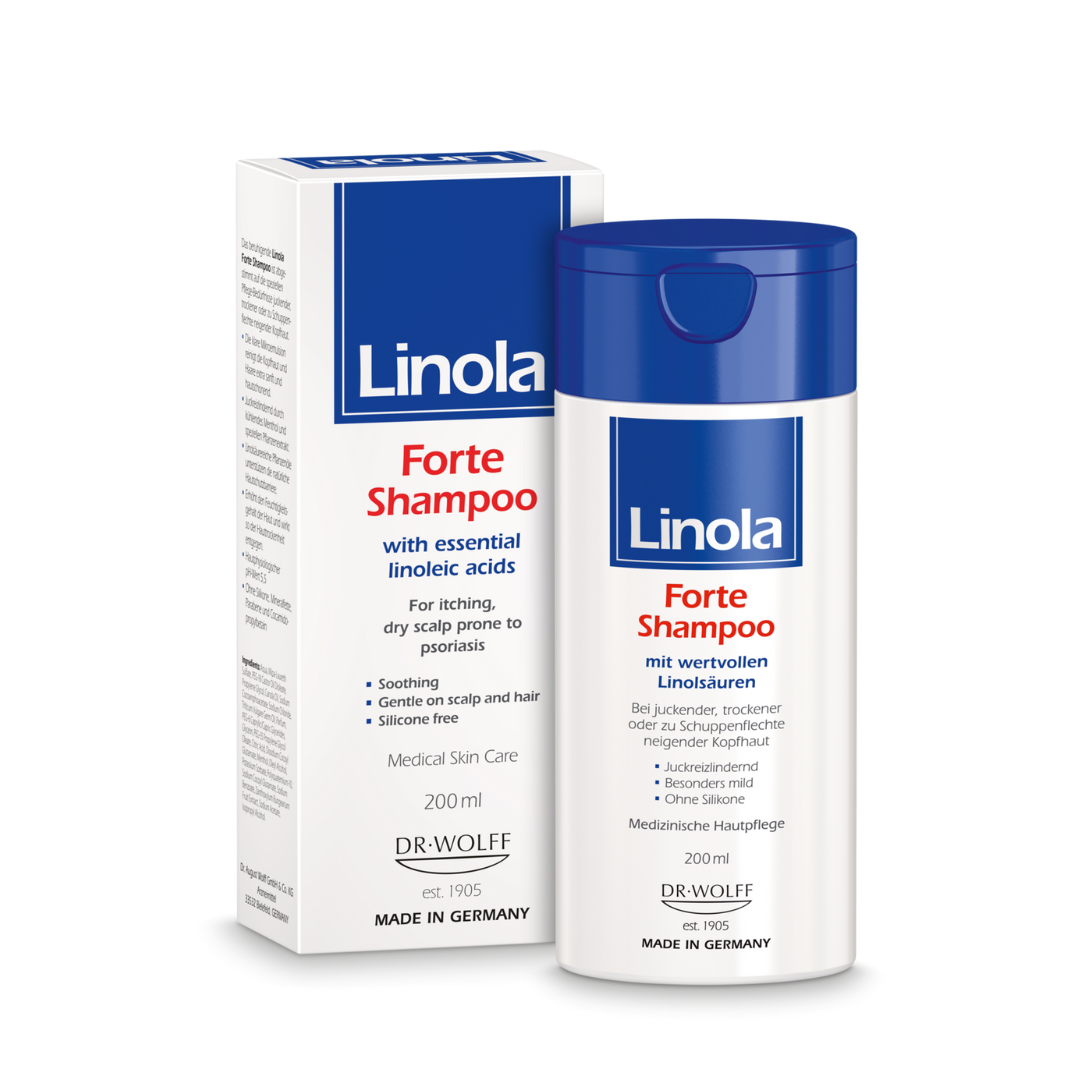 Slika proizvoda LINOLA Forte šampon 200ml iz online apoteke Moja Farmacija - BIH