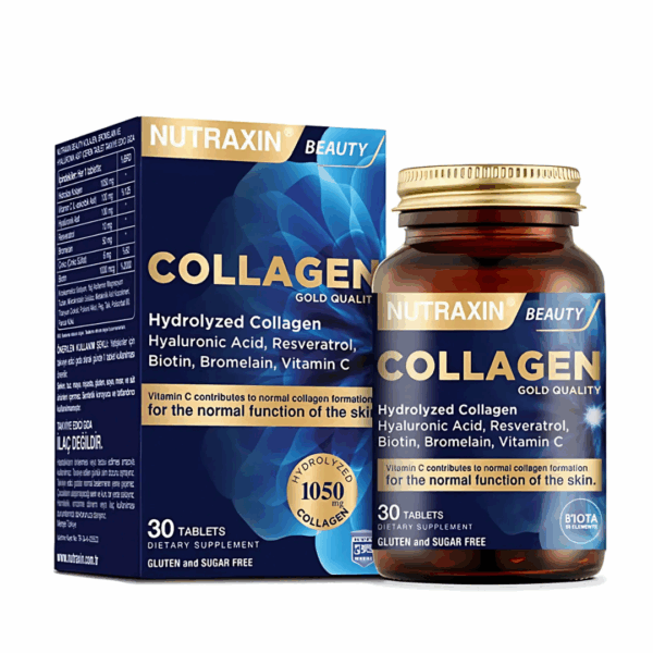 Slika proizvoda NUTRAXIN Beauty Collagen Gold Quality tablete a30 iz online apoteke Moja Farmacija - BIH