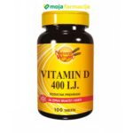 Natural Wealth Vitamin D 400 I.J. tablete za apsorpciju kalcija i normalnu funkciju mišića