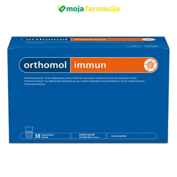 Slika proizvoda Orthomol immun granulat iz online apoteke Moja Farmacija - BIH
