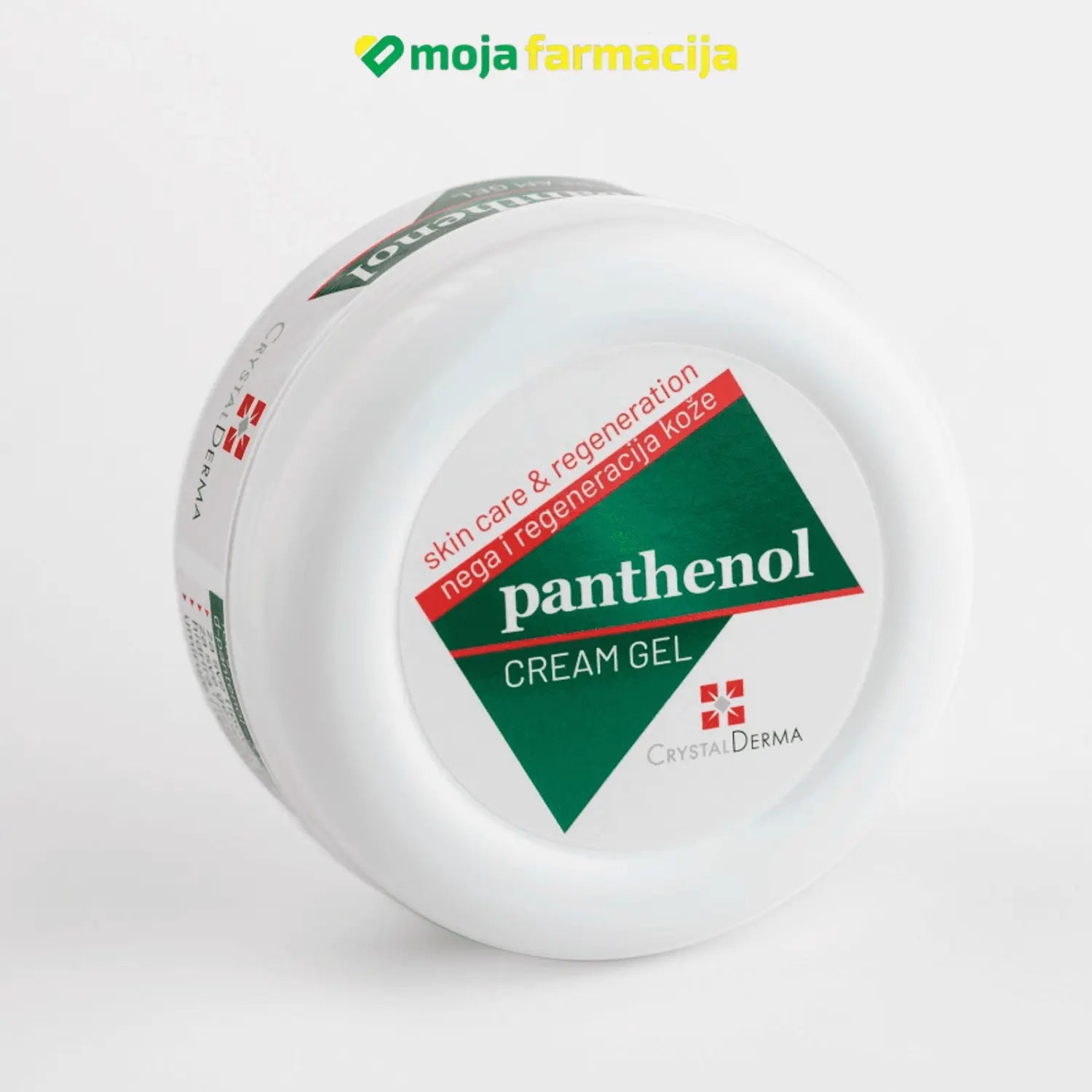 Slika proizvoda PANTHENOL KREM GEL 125ml CrystalDerma iz online apoteke Moja Farmacija - BIH
