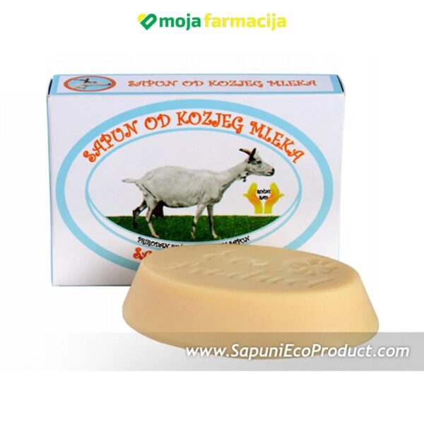 Slika proizvoda Sapun od kozijeg mlijeka sa pantenolom iz online apoteke Moja Farmacija - BIH