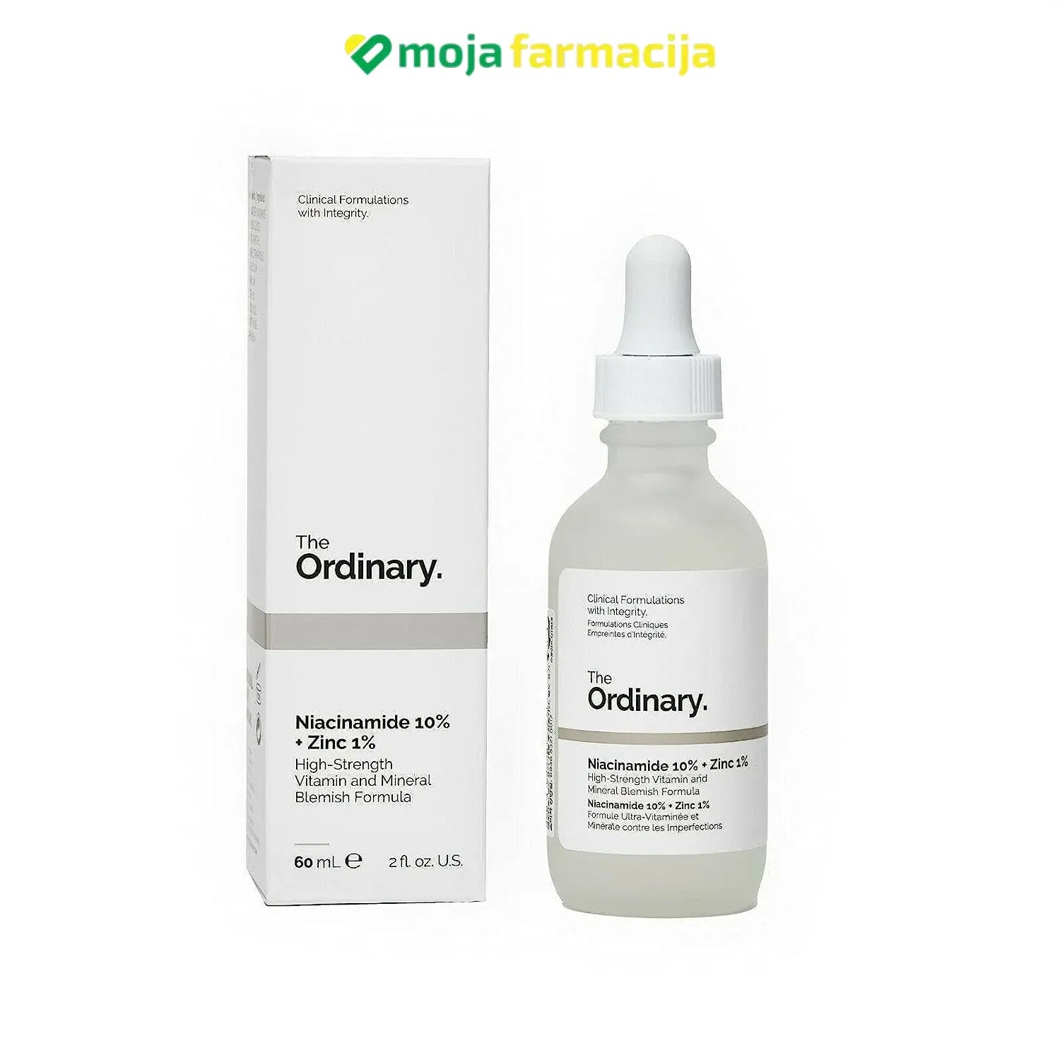 Slika proizvoda THE ORDINARY Niacinamid 10% +  Zinc 1% 60ml iz online apoteke Moja Farmacija - BIH