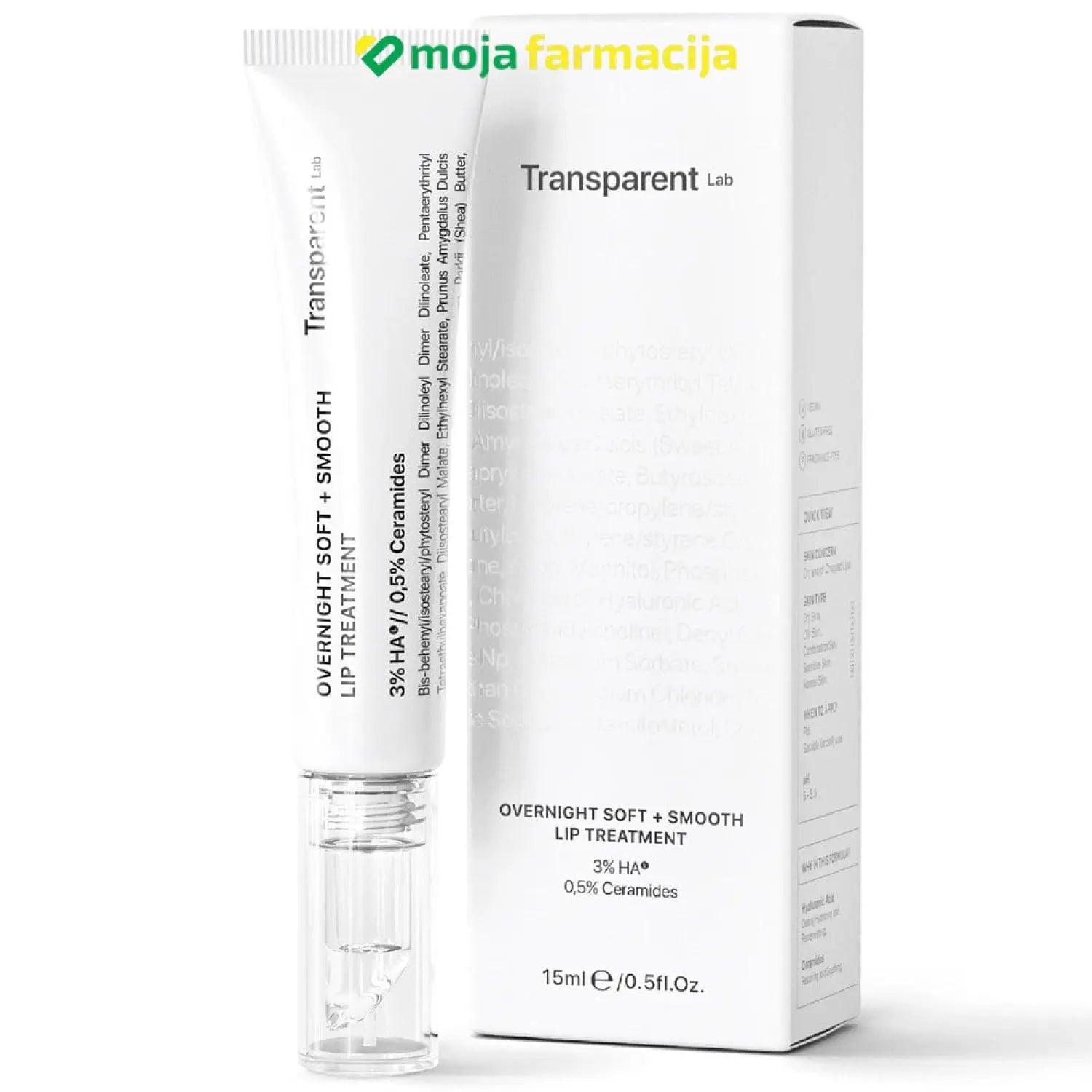 transparent-lab-overnigt-soft-smooth-lip-treatment-821 Slika proizvoda TRANSPARENT LAB Overnigt Soft+smooth lip treatment iz online apoteke Moja Farmacija - BIH