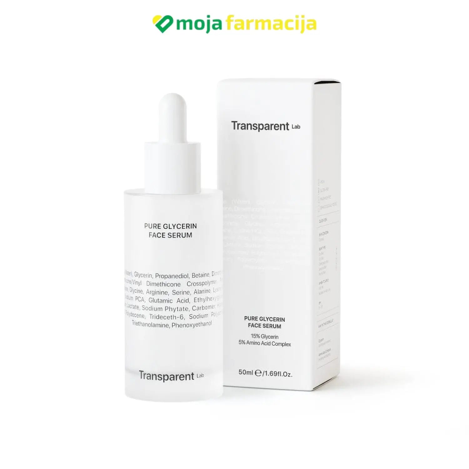 Slika proizvoda TRANSPARENT LAB Pure glycerin serum iz online apoteke Moja Farmacija - BIH