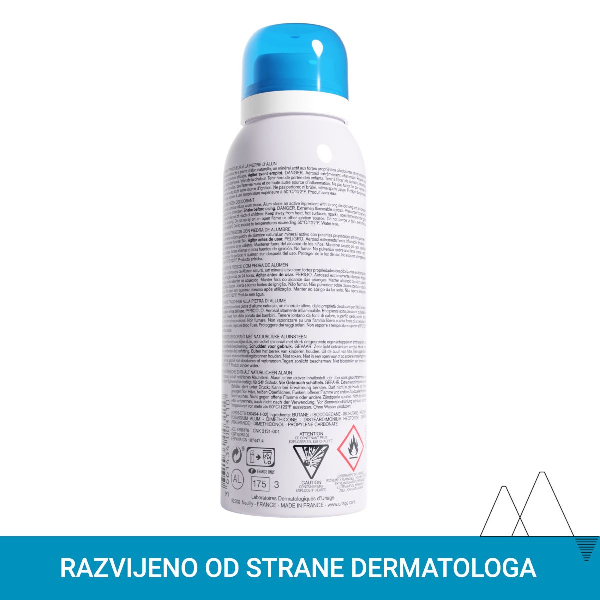 Slika proizvoda URIAGE Deodorant fresh 125ml iz online apoteke Moja Farmacija - BIH