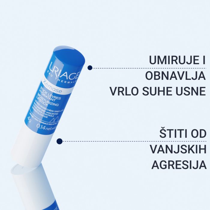 Slika proizvoda URIAGE Xemose stick za njegu usana 4g iz online apoteke Moja Farmacija - BIH