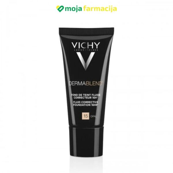 Slika proizvoda VICHY Dermablend korektivni tekući puder  15 OPAL iz online apoteke Moja Farmacija - BIH