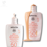 APIVITA Bee Sun Safe Daily Age Repair SPF 50 fluidi – dostupni u netoniranoj i toniranoj verziji za kompletnu anti-age zaštitu.