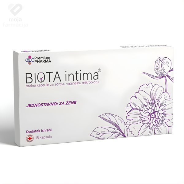 BIOTA Intima oralne kapsule za intimno zdravlje žene i balans flore