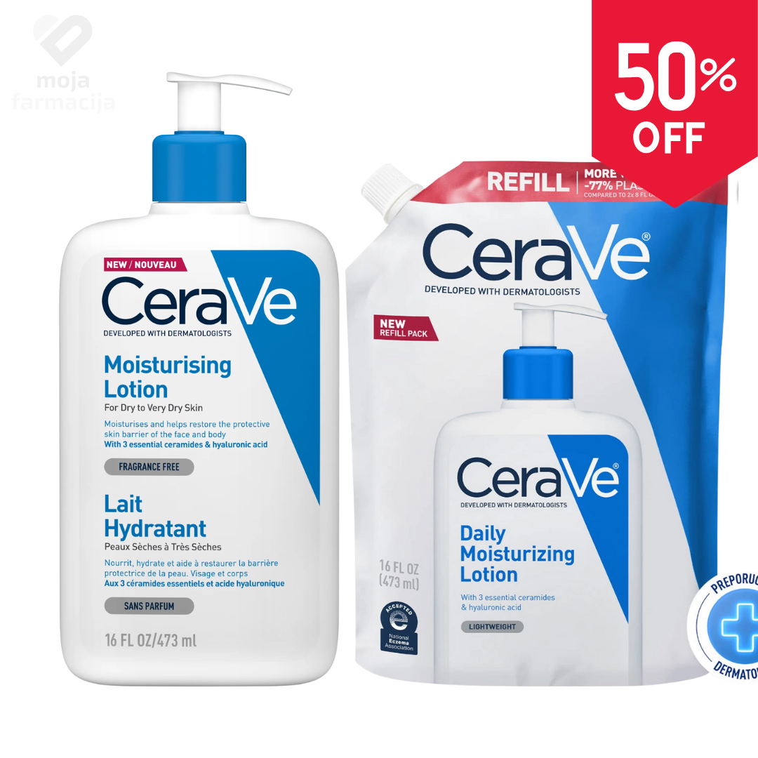 CERAVE Hidratantni losion promo pakovanje