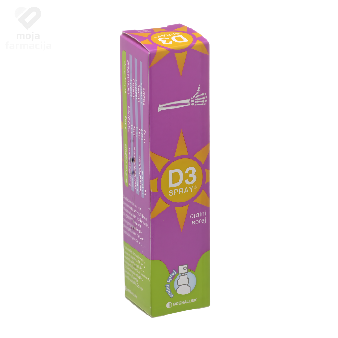 D3 SPRAY oralni sprej 10 ml