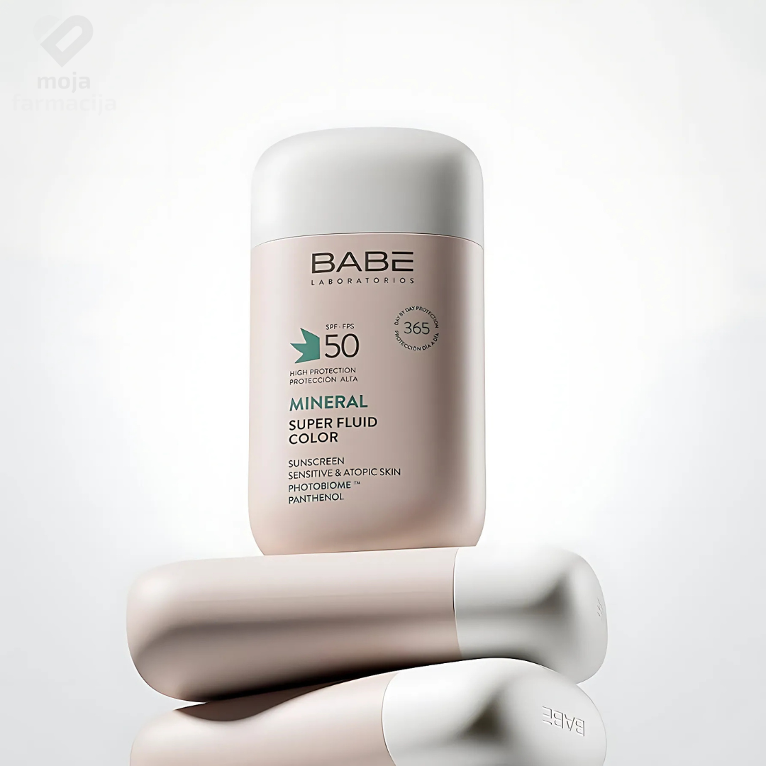 LABORATORIOS BABÉ Super Fluid Mineral Color SPF50