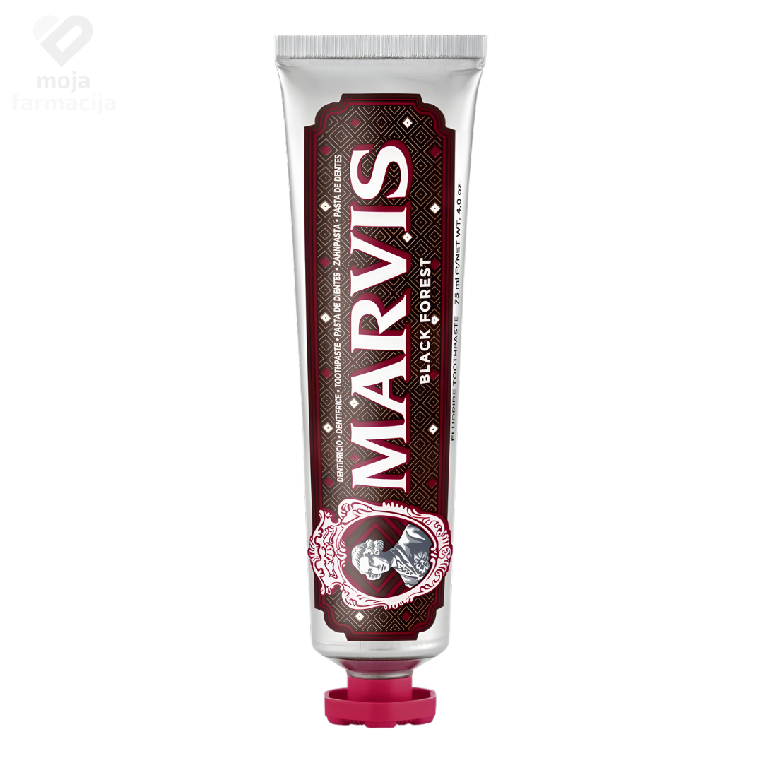 MARVIS Black Forest pasta za zube 75 ml – Luksuzni ukus čokolade i višnje