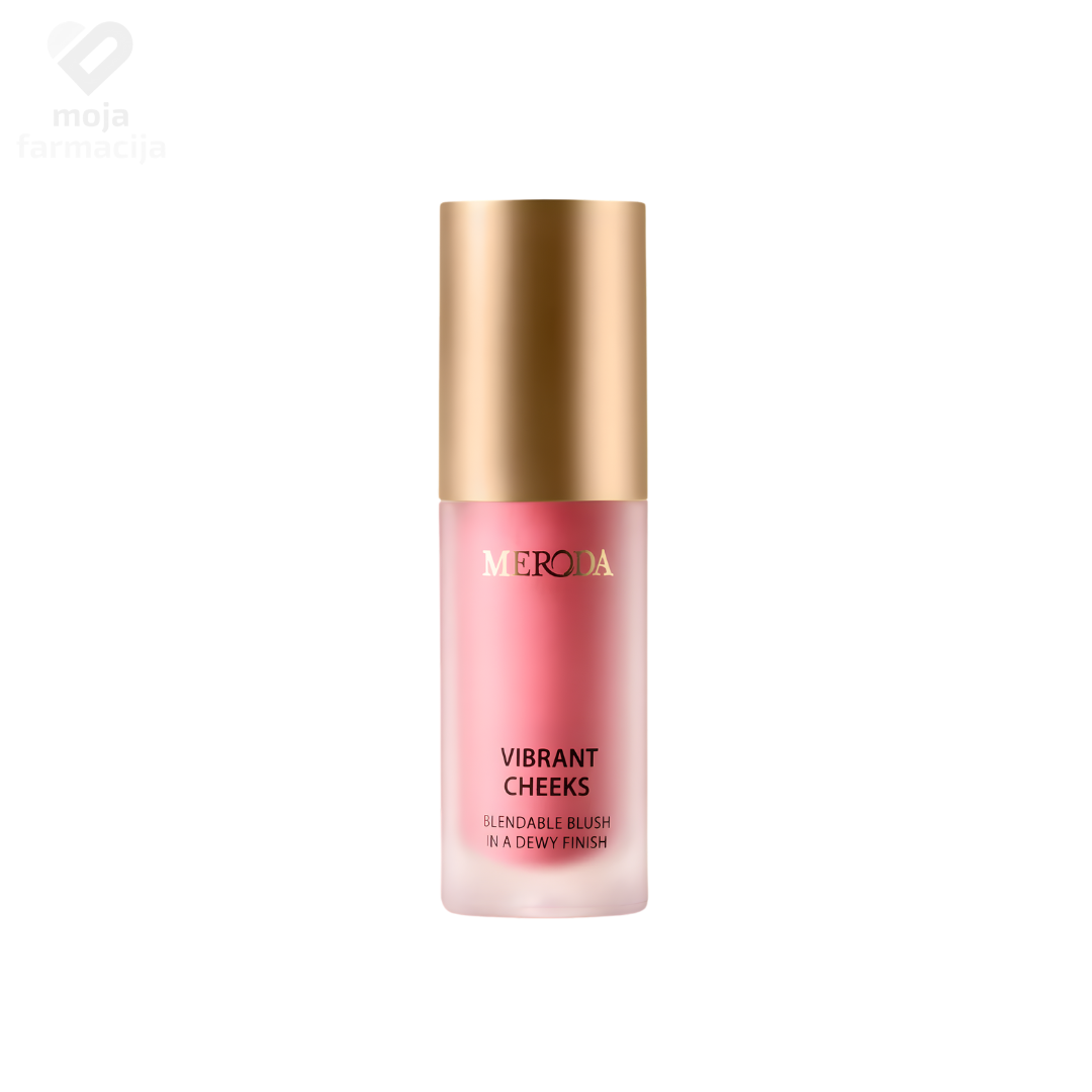 MERODA Vibrant Cheeks Liquid Blush – Tekuće rumenilo za prirodan sjaj