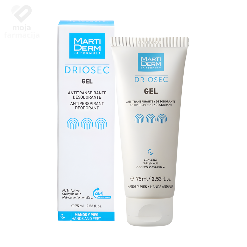 MartiDerm Driosec Gel protiv znojenja