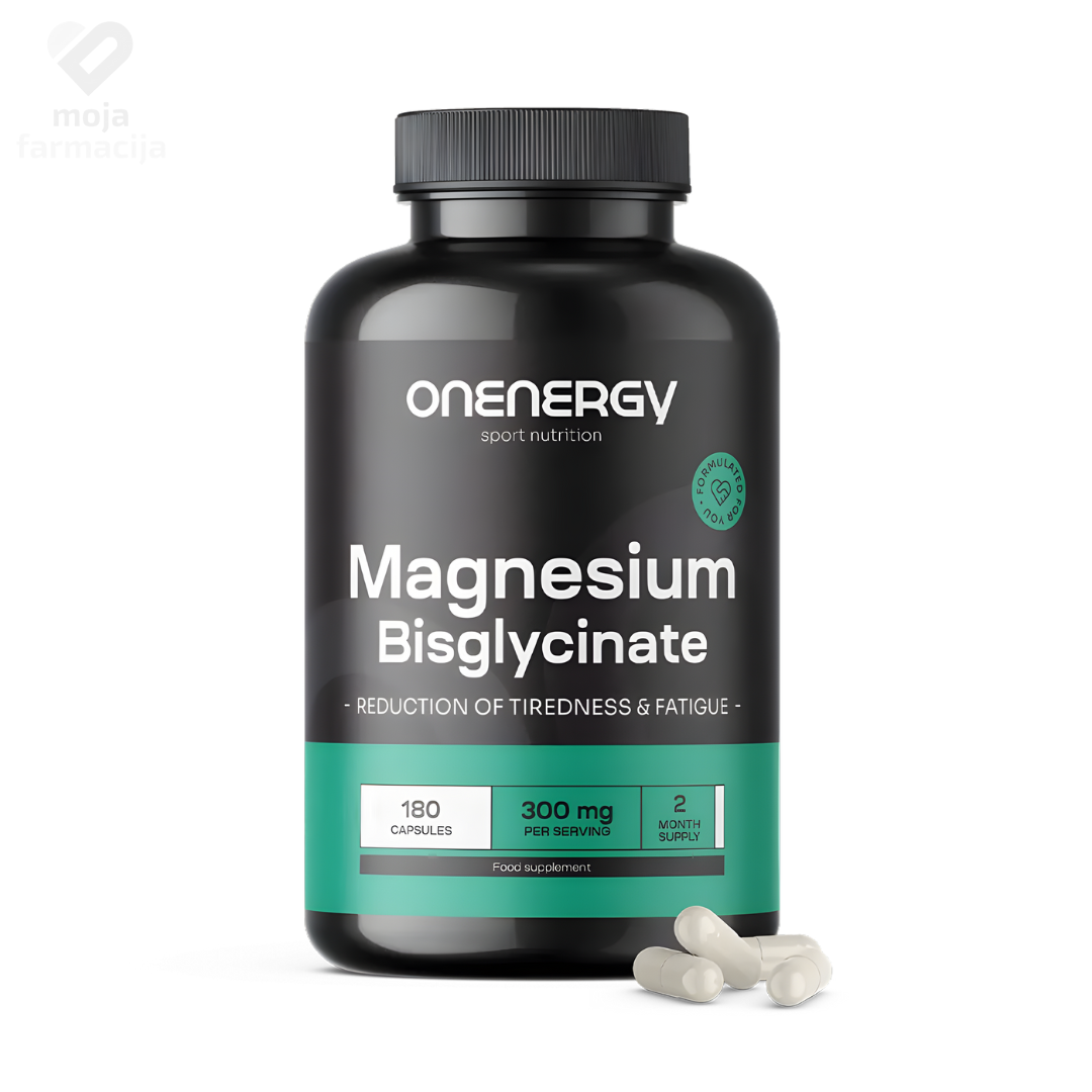 OnEnergy Magnezijev bisglicinat 300 mg – Vrhunska podrška mišićima