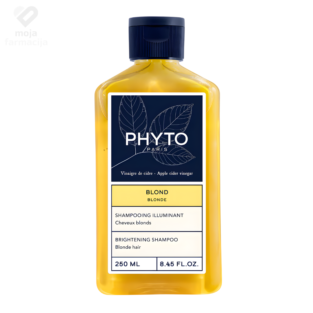 PHYTO BLONDE šampon za prirodno plavu kosu 250 ml