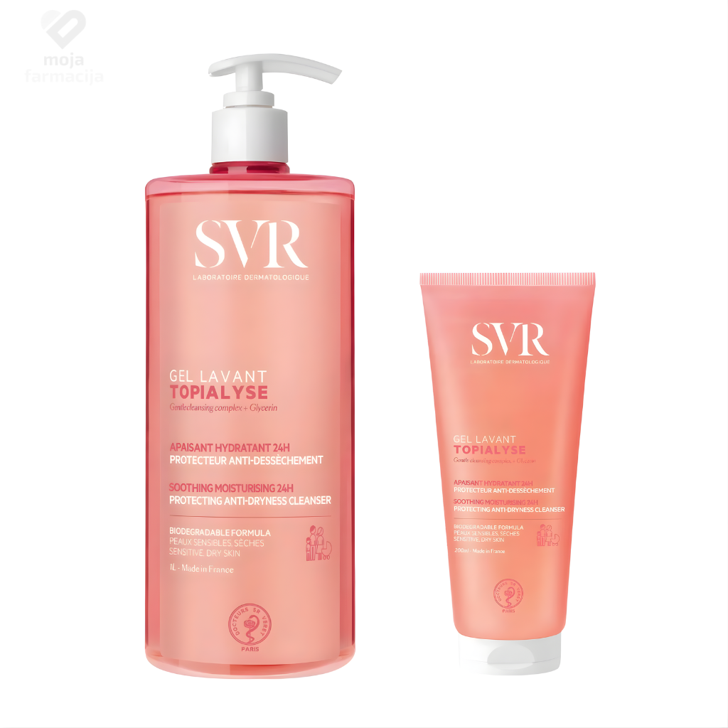 SVR Topialyse Gel Lavant nježni gel za pranje – Umirujuća hidratacija i zaštita od isušivanja za osjetljivu kožu - Slika 4
