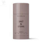 Salt & Stone Black Rose & Oud prirodni dezodorans, luksuzni miris tamne ruže i ouda, formula sa niacinamidom i morskim algama.