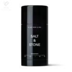 Salt & Stone Black Rose & Oud prirodni dezodorans, luksuzni miris tamne ruže i ouda, formula sa niacinamidom i morskim algama.