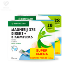 Dietpharm Magnezij 375 Direkt + B kompleks 1+1 gratis pakovanje – praktične vrećice za mišiće i energiju bez vode