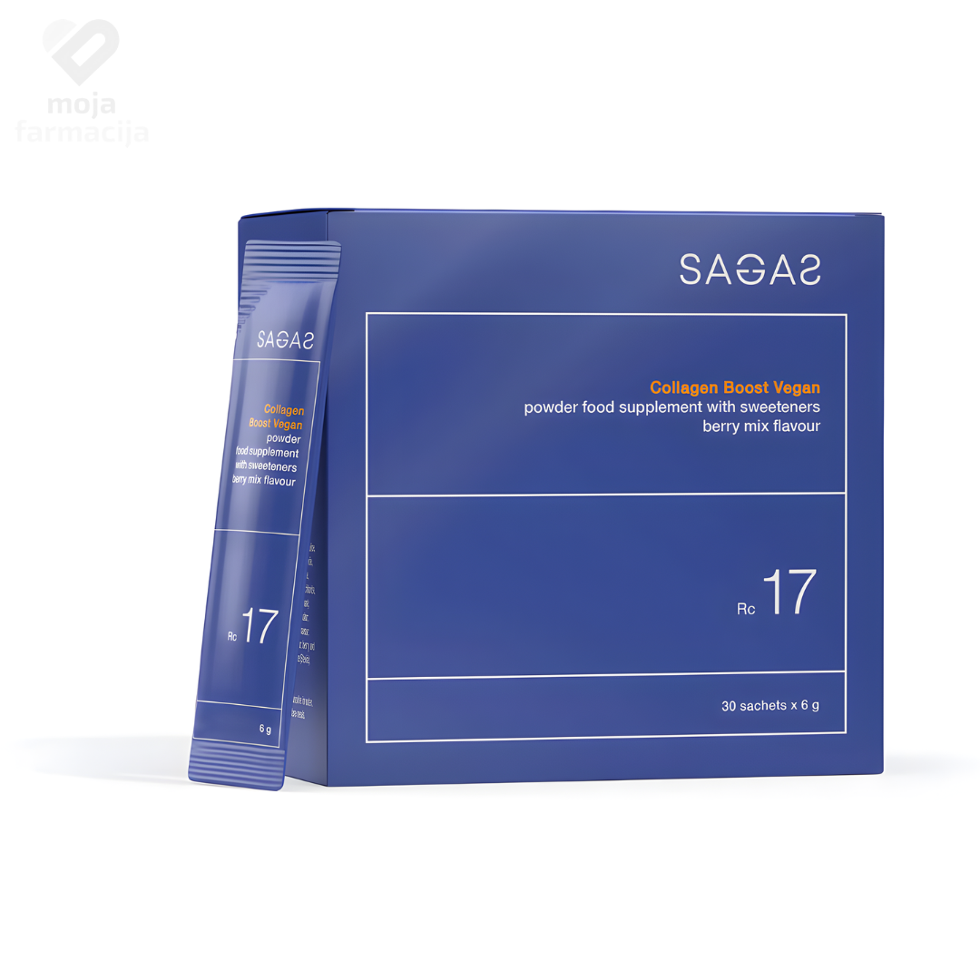 Sagas Rc 17 Collagen Boost veganske vrećice sa ukusom bobičastog voća