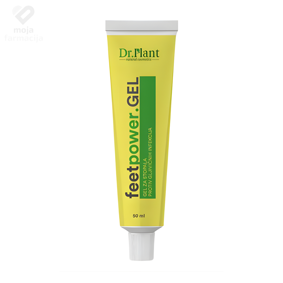 Dr. Plant Feet Power gel za tretman gljivičnih infekcija stopala i noktiju.
