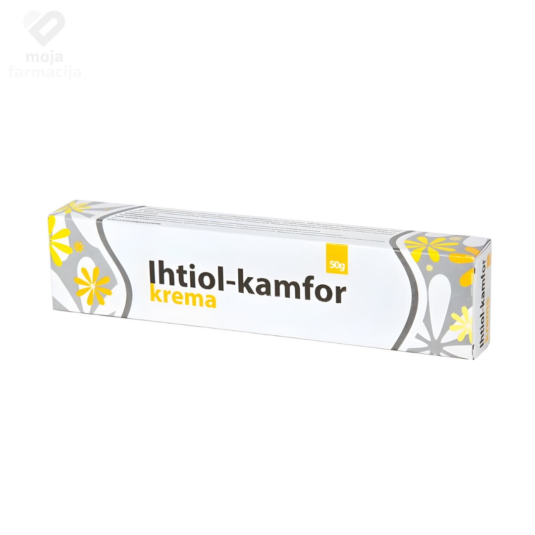 Ihtiol crna mast za tretman potkožnih upala, čireva i uraslih dlaka.