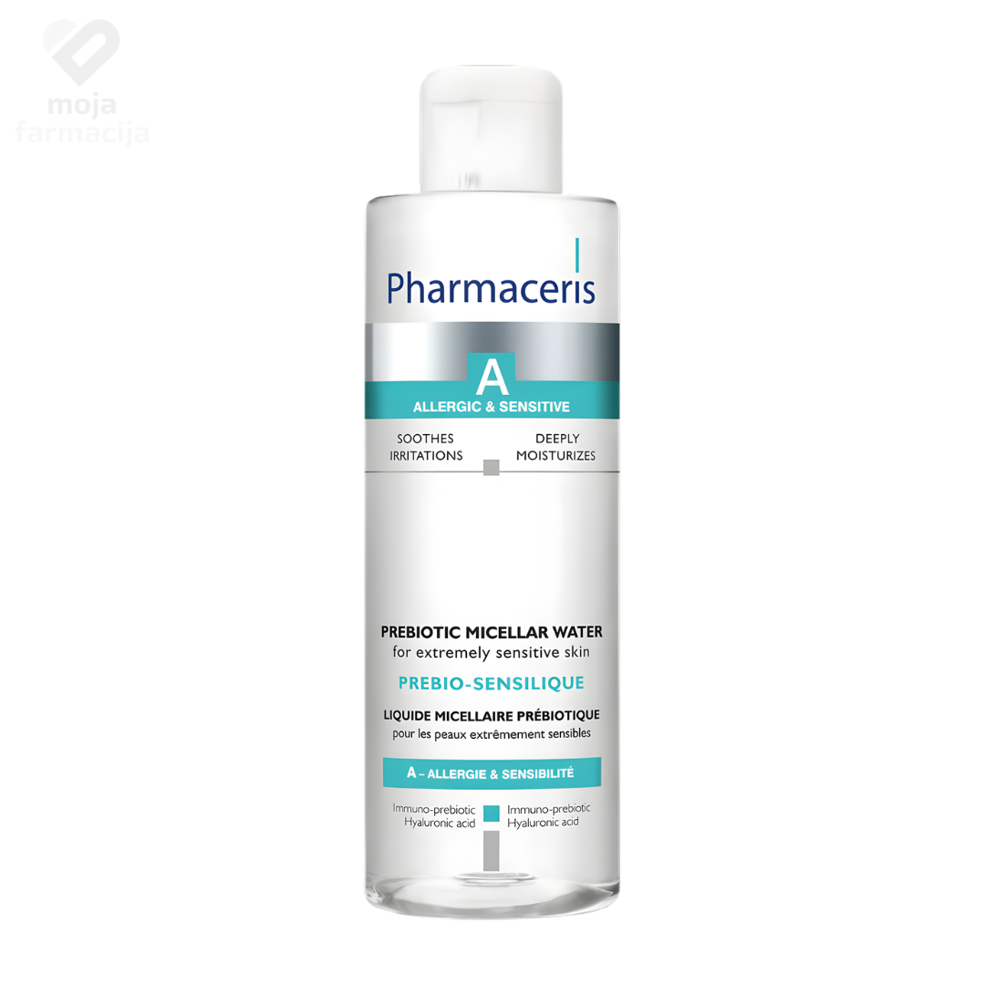 Pharmaceris A Prebio-Sensilique prebiotička micelarna voda za čišćenje lica i skidanje šminke oko očiju