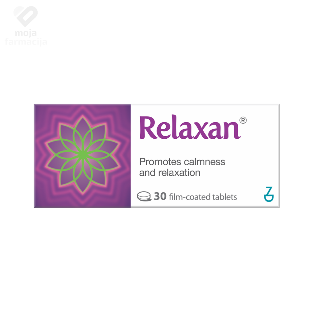 Relaxan tablete sa valerijanom i magnezijumom za opuštanje
