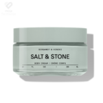 Salt and Stone Bergamot and Hinoki hidratantna krema za tijelo u svijetlozelenoj ambalaži