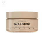 Salt and Stone Saffron and Cedar ultra-rich krema za tijelo u svijetlosmeđoj ambalaži