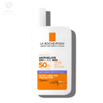 La Roche-Posay Anthelios UVMune 400 fluid protiv tamnih mrlja SPF 50+, formula sa Melasyl-om za korekciju tena, lagana tekstura bez bijelog traga.