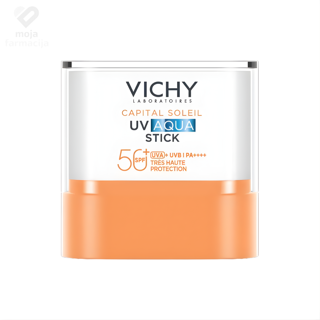 Novi Vichy Capital Soleil UV Aqua Stick SPF 50+, nevidljiva hidratantna zaštita u stiku, lagana kao voda, bez bijelih tragova.