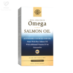 SOLGAR Full Spectrum Omega Salmon Oil kapsule sa uljem lososa, vitaminom D3 i astaksantinom