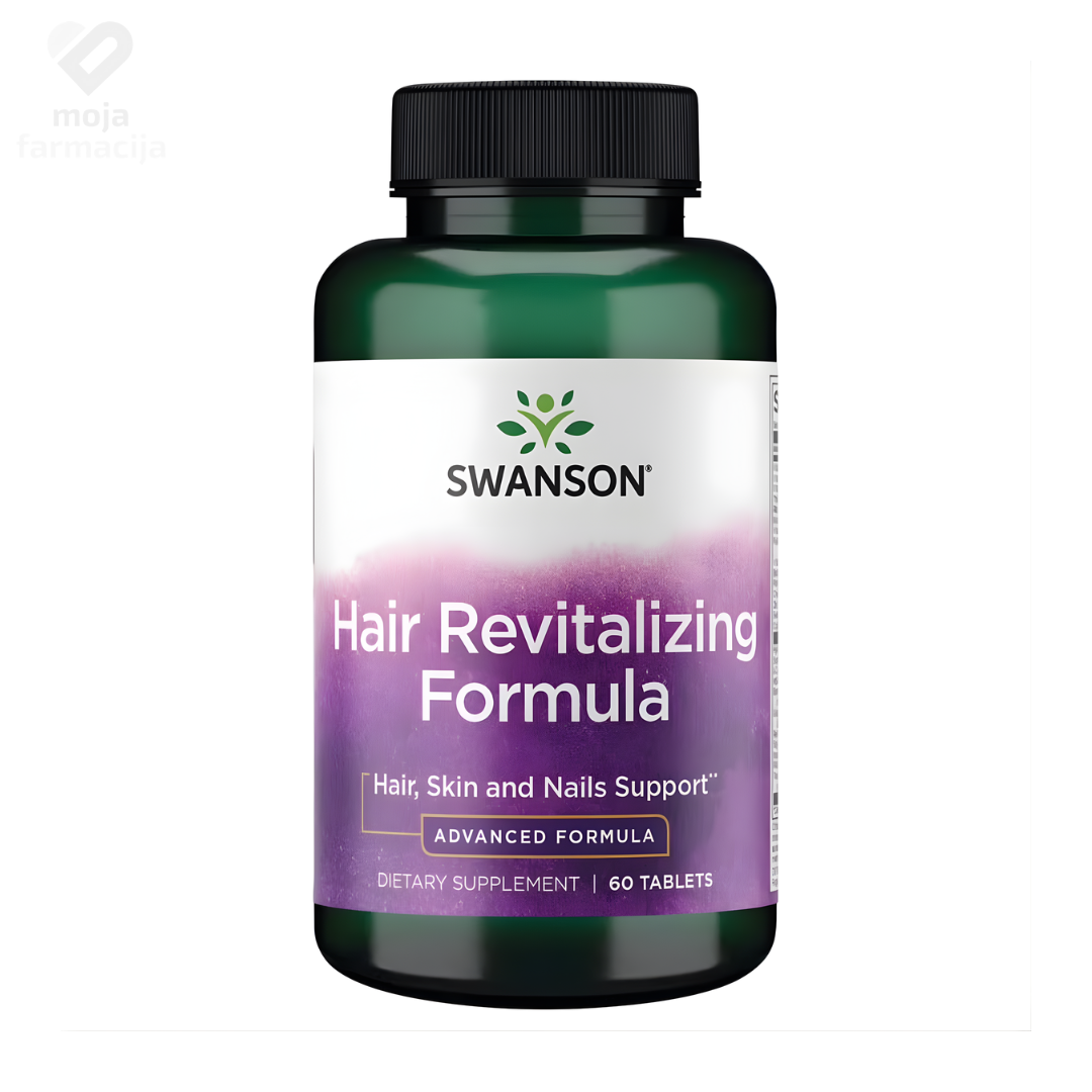 Swanson Hair Revitalizing tablete sa biotinom, MSM-om i aminokiselinama za obnovu kose