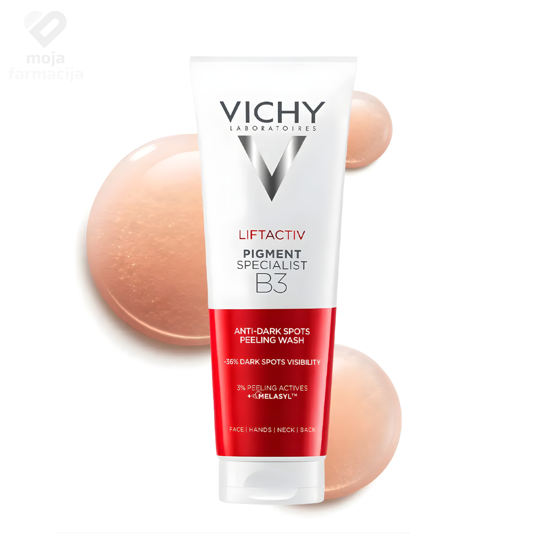 VICHY Liftactiv Specialist B3 piling gel za čišćenje lica protiv hiperpigmentacija