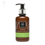 APIVITA Tonic Mountain Tea prirodno hidratantno mlijeko za tijelo s grčkim planinskim čajem u pakovanju od 200ml.